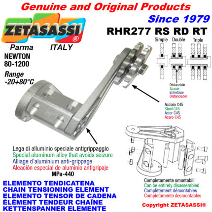 ZETASASSI RHR277RT58 Chain tensioning element