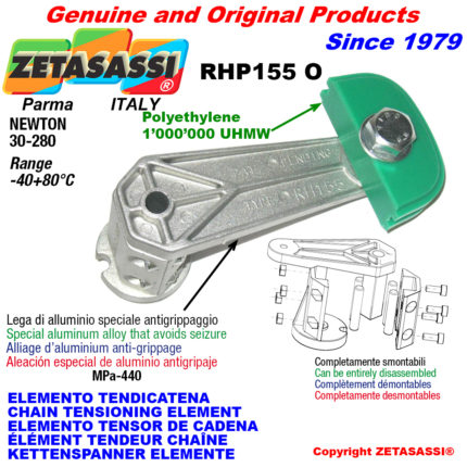 ZETASASSI RHP155TO3OASA80S Chain tensioning element