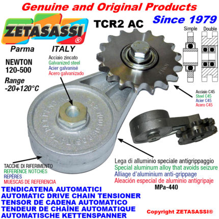 ZETASASSI TCR2AC58S Automatic arm chain tensioner