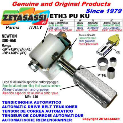 ZETASASSI ETH3PU6090NYKU Automacit linear belt tensioner