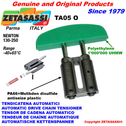 ZETASASSI TA05OASA40S Automatic linear drive chain tensioner