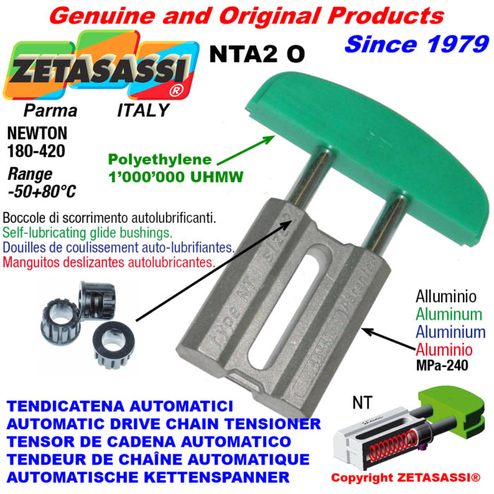 ZETASASSI NTA2OASA60S Automatic linear drive chain tensioner