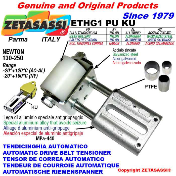 ZETASASSI ETHG1PU4050NYKU Automatic linear belt tensioner