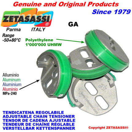 ZETASASSI GA58S Adjustable chain tensioner