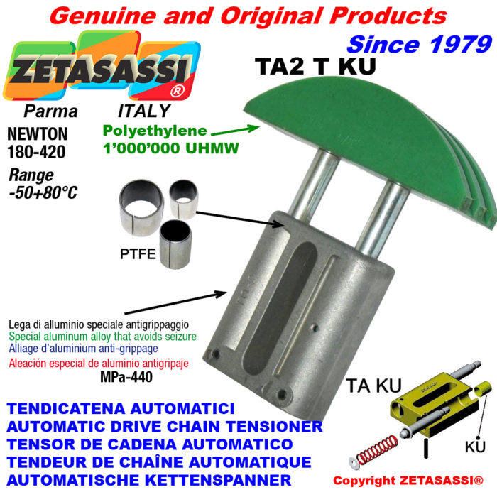 ZETASASSI TA2TASA60TKU Automatic linear drive chain tensioner