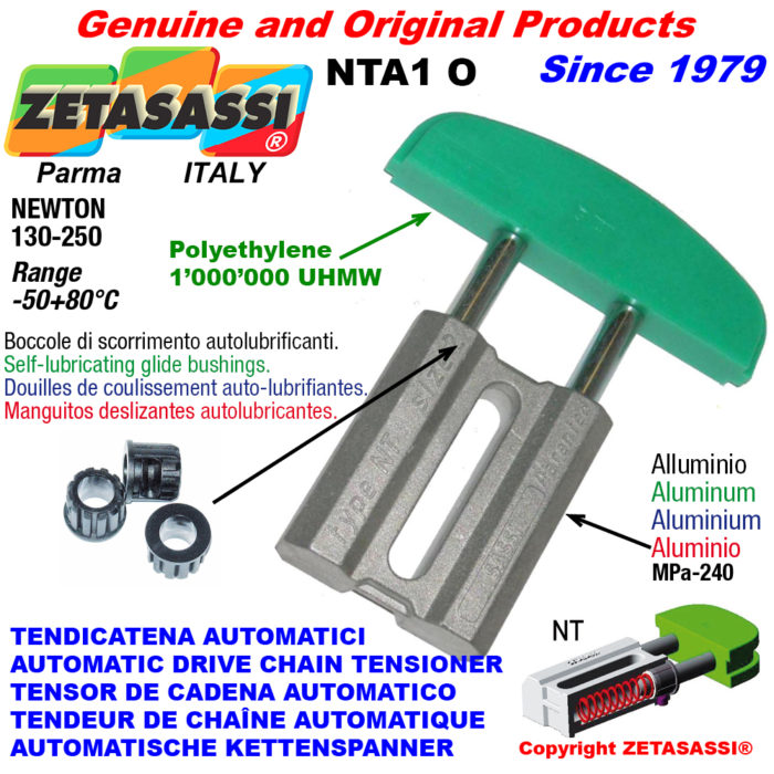 ZETASASSI NTA1OASA40S Automatic linear drive chain tensioner