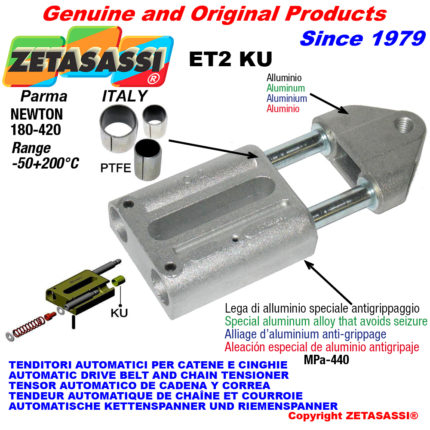 ZETASASSI ET2M16KU Automatic linear spring tensioner