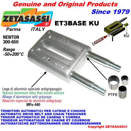 ZETASASSI ET3BASE KU Spring tensioner