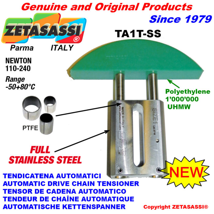 ZETASASSI TA1TASA40T-SS Automatic linear drive chain tensioner