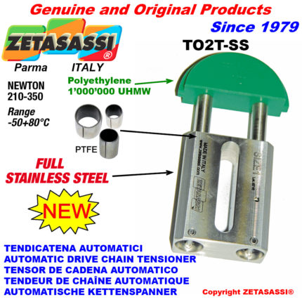 ZETASASSI TO2TASA60T-SS Automatic linear drive chain tensioner