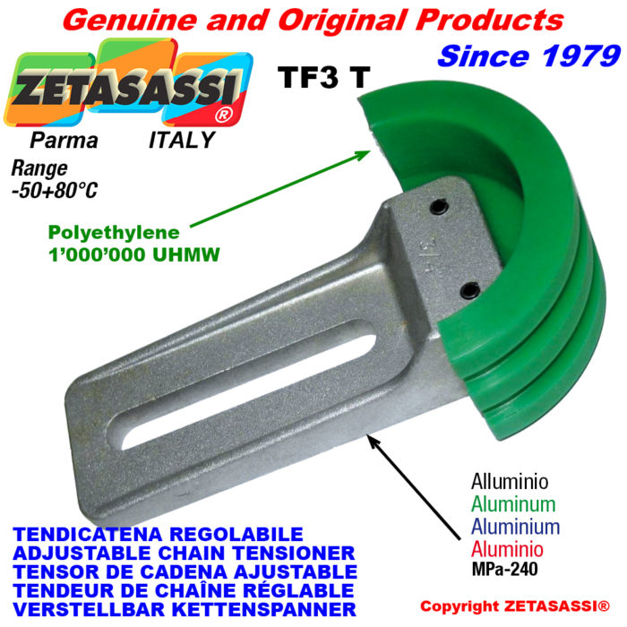 ZETASASSI TF3TASA80T Adjustable chain tensioner