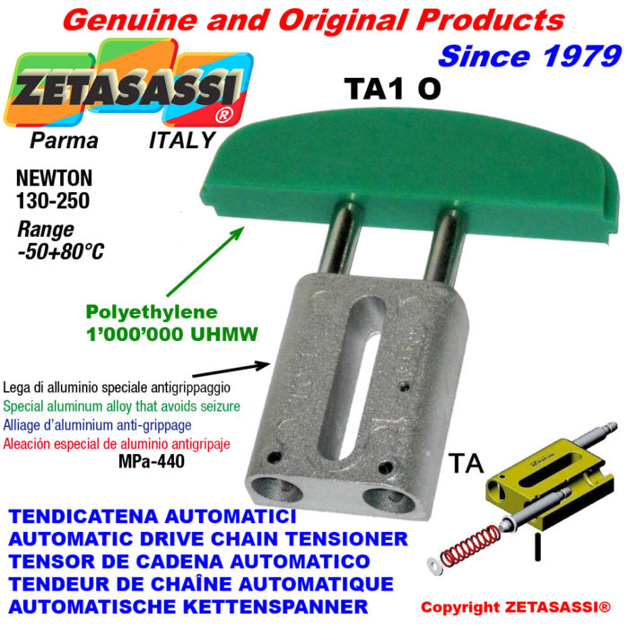 ZETASASSI TA1OASA40S Automatic linear drive chain tensioner