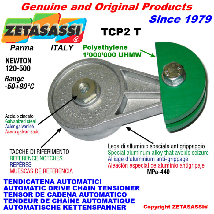 ZETASASSI TCP2TASA80T Automatic arm chain tensioner