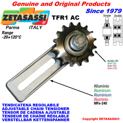 ZETASASSI TFR1AC58S Adjustable chain tensioner