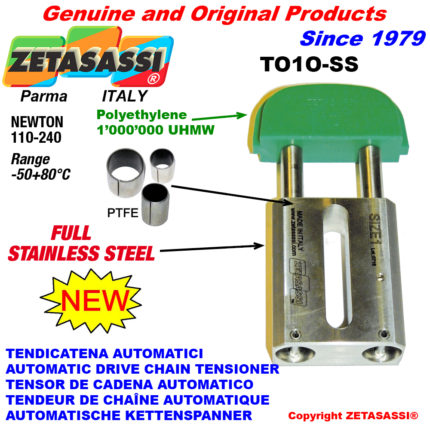 ZETASASSI TO1OU-SS Automatic linear drive chain tensioner