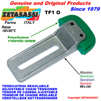 ZETASASSI TF1OU Adjustable chain tensioner