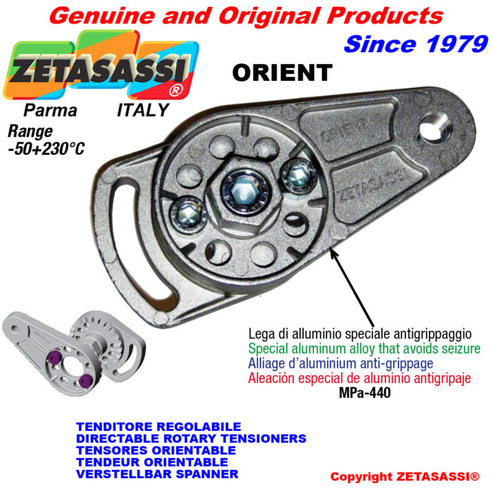 ZETASASSI ORIENTM8 Directable rotary tensioner