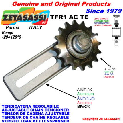 ZETASASSI TFR1AC58STE Adjustable chain tensioner