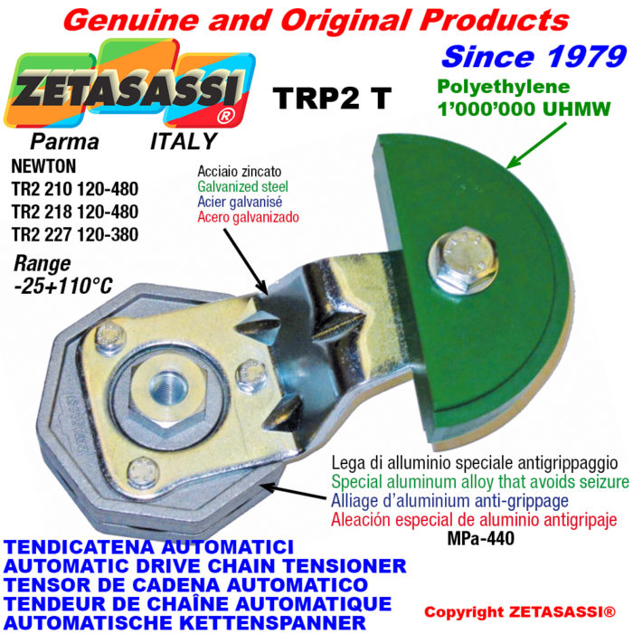 ZETASASSI TRP2218TO3TASA80T Automatic arm chain tensioner