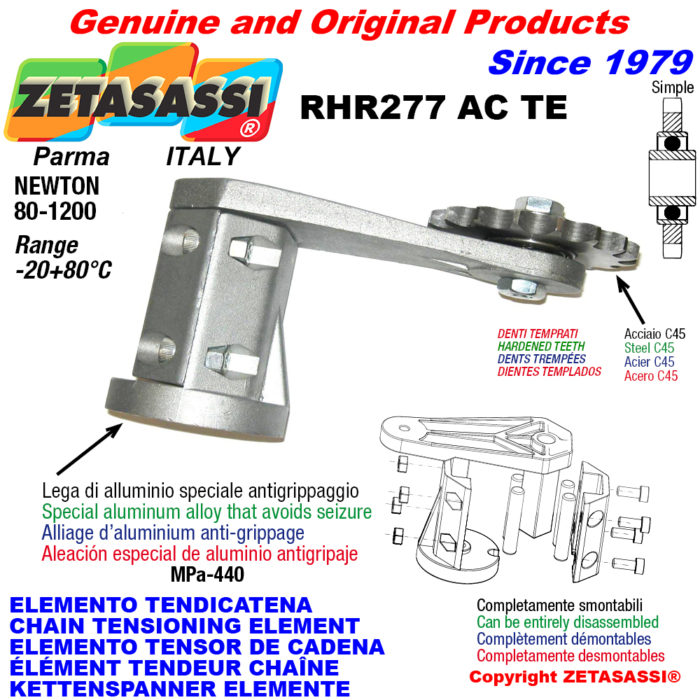 ZETASASSI RHR277AC58STE Chain tensioning element