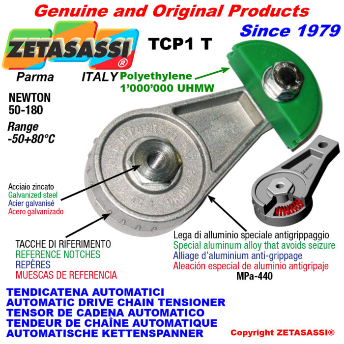 ZETASASSI TCP1TUING Automatic arm chain tensioner