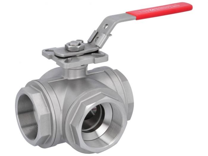 END-Armaturen GD311430 3-way ball valve 3"-DIN2999