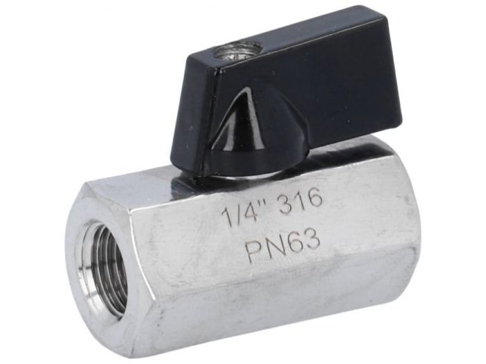 END-Armaturen BV311021 Mini ball valve 1/4"