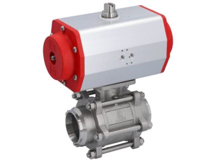 END-Armaturen ZA69-EE100 Ball valve DN80 ZA-welding face