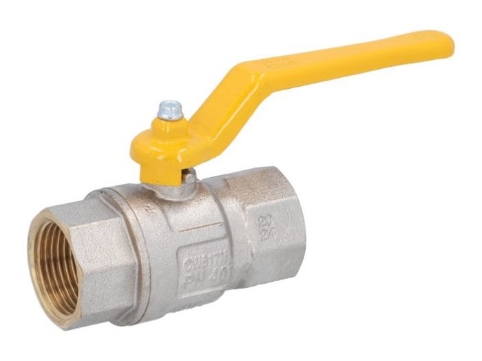 END-Armaturen IK111625 Ball Valve DIN-DVGW 1"brass / PTFE