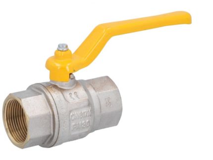 END-Armaturen IK111626 Ball Valve DIN-DVGW 11.4"brass / PTFE