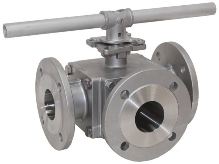 END-Armaturen MD311408 3-way ball valve DN65