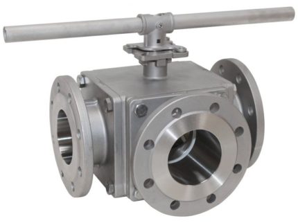 END-Armaturen MD311410 3-way ball valve DN100