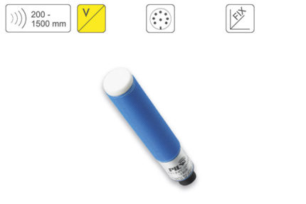 PIL Sensoren P47-150-M18-U-CM12 Ultrasonic Distance Sensor