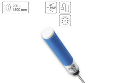 PIL Sensoren P47-150-M18-PNO-m3CM12 Ultrasonic Distance Sensor