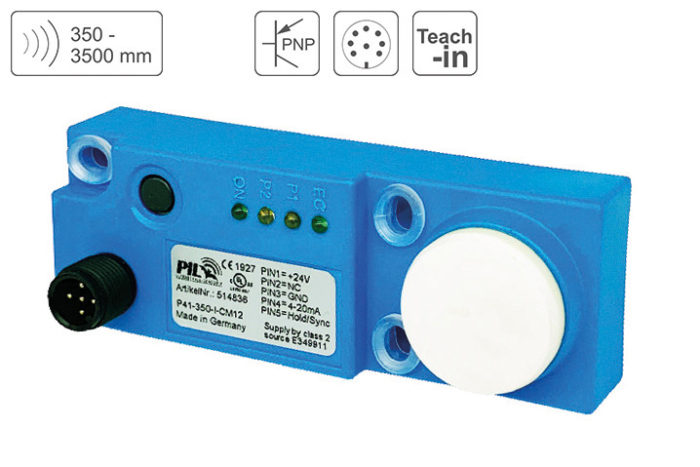 PIL Sensoren P41-350-2P-CM12 Ultrasonic Distance Sensor