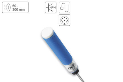 PIL Sensoren P47-30-M18-NNO-m3CM12 Ultrasonic Distance Sensor