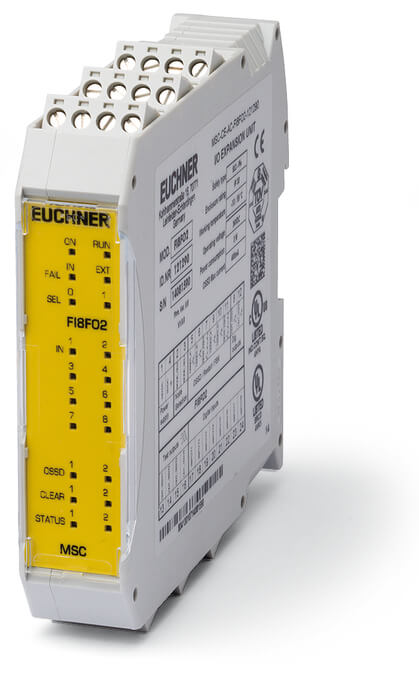 Euchner MSC-CE-AC-FI8FO2-121290 Small control system MSC