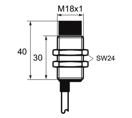 SELET A01EG188 CILINDRICAL TYPE 18 mm DIAMETER