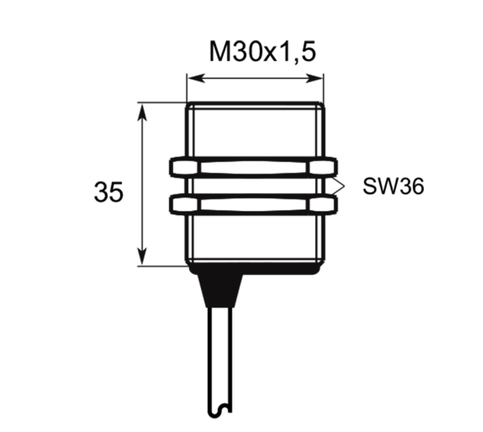 SELET A01G3010 CILINDRICAL TYPE 30 mm DIAMETER