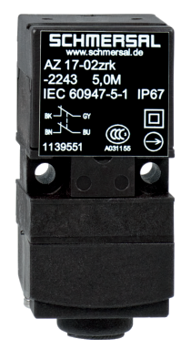 Schmersal AZ17-02ZRK-2243-1-5M Safety switch with separate actuator