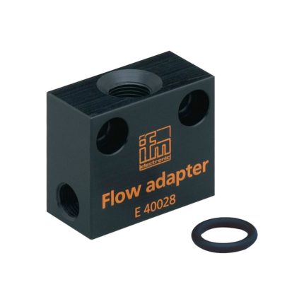 IFM FLOW ADAPT M12X1 PTFE Process adapter for small volumetric flow quantities