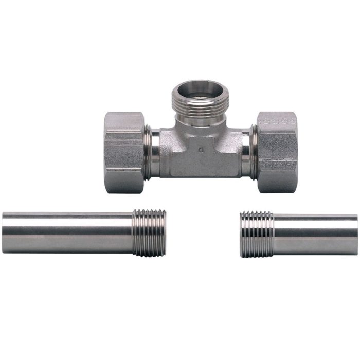 IFM T-PIECE G1/2-18-G1/2 T-piece with progressive ring fitting