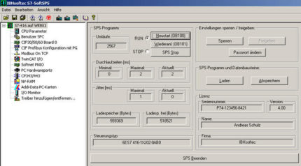 IBH Softec 1302 SoftPLC S7-416