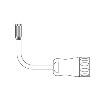 BEI Sensors/Sensata Functional Safety Encoders Accessories 5M Mating Cable Assembly RAL-050-020