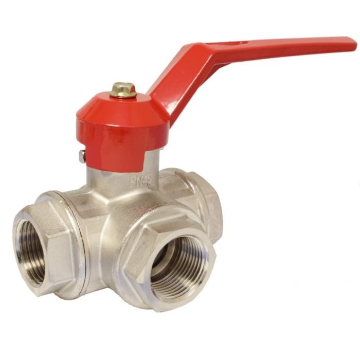 END-Armaturen IB111422 3-way ball valve 3/8"