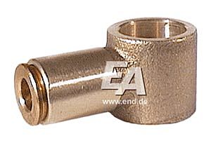 END-Armaturen R350518 Swivelling connector single D05-1/8"