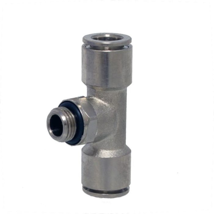 END-Armaturen R430418 Tee cylind. swivelling D04-G1/8"=centre