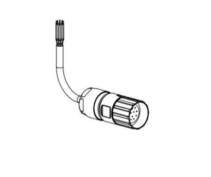 BEI Sensors/Sensata Connectors/Cable Assemblies 3m RAL-030-017