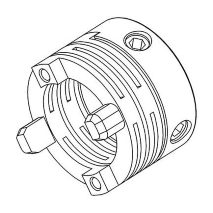 BEI Sensors/Sensata Mounting/Adapters Integrated Coupling M9410/009-XX