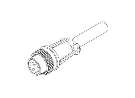 BEI Sensors/Sensata Connectors/Cable Assemblies Connector Mates MS3106F18-1S